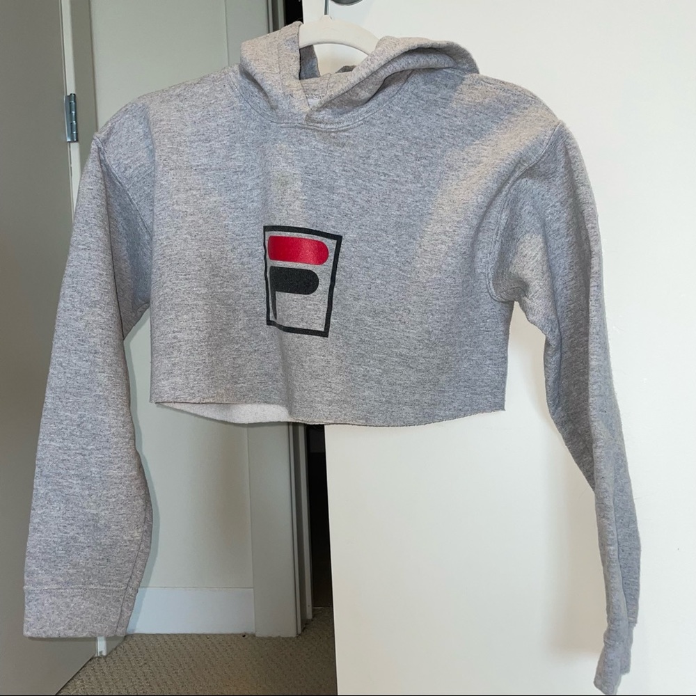 Fila Cropped Hoodie